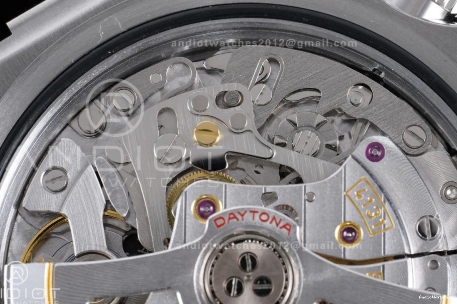 Best 813 Oysterflex V2 Stick 1:1 Daytona Strap Edition 126519 Dial on (Weighted) VSF Silver VS4131 Black Stretchable 0227